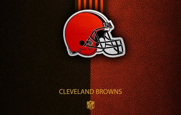 Картинка wallpaper, sport, logo, NFL, Cleveland Browns