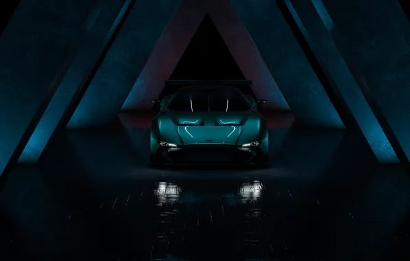 Картинка Aston Martin, Машина, Рендеринг, Concept Art, Спорткар, Vulcan, Aston Martin Vulcan, Transport & Vehicles, Ryan …