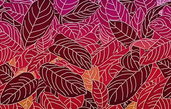 Картинка листья, фон, текстура