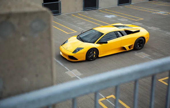 Картинка Lamborghini, Murcielago, Parking, Lp640
