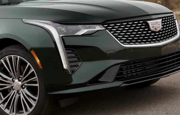 Картинка Cadillac, перед, седан, четырёхдверный, 2020, CT4