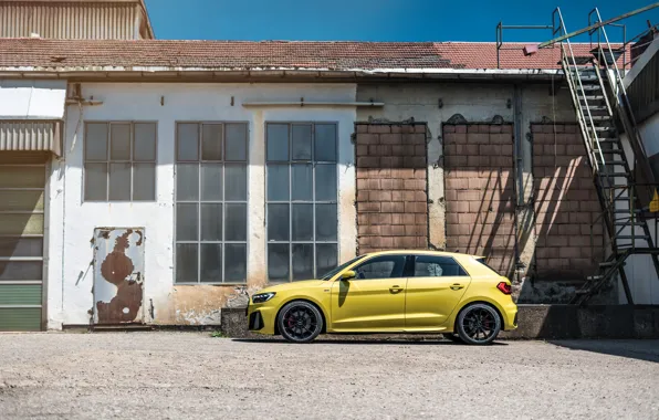 Картинка Audi, вид сбоку, хэтчбек, ABT, Audi A1, 2019