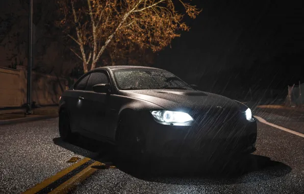 Картинка BMW, Rain, E92, M3
