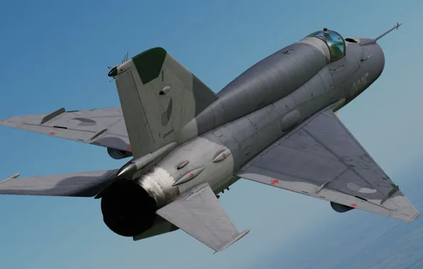 Картинка ОКБ МиГ, ВВС Чехии, МиГ-21бис, Фронтовой истребитель