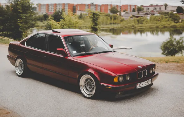 Картинка BMW, E34, 5-Series, 520I