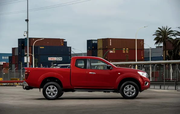 Картинка Nissan, пикап, контейнеры, Navara, 2019, King Cab