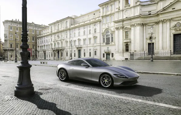 Картинка Италия, Ferrari, суперкар, Roma, 2020