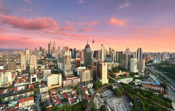 Картинка город, Малайзия, Куала-Лумпур