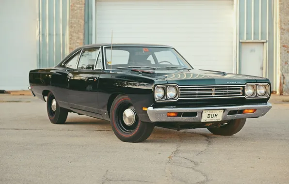 Картинка Coupe, Plymouth, Old, Road Runner, 383 V8