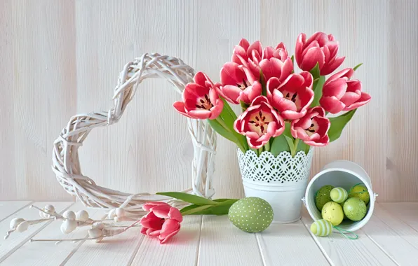 Картинка праздник, Пасха, тюльпаны, Anya Ivanova