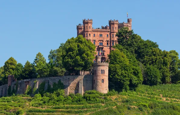 Картинка башня, Германия, замок Ортенберг