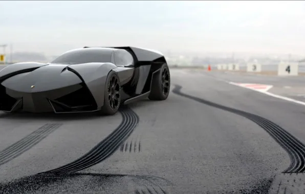 Картинка трасса, Lamborghini, concept, суперкар, Ankonian