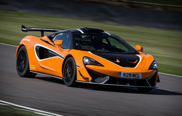 Картинка купе, McLaren, на трассе, 2020, V8 twin-turbo, 620R, 620 л.с., 3.8 л.