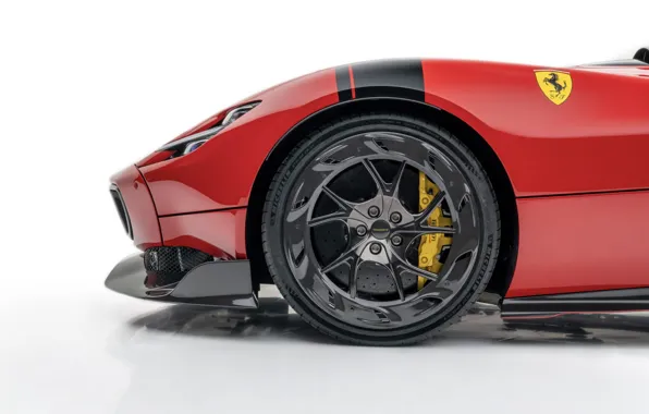 Картинка колесо, Ferrari, суперкар, диск, Mansory, часть автомобиля, Ferrari Monza SP2