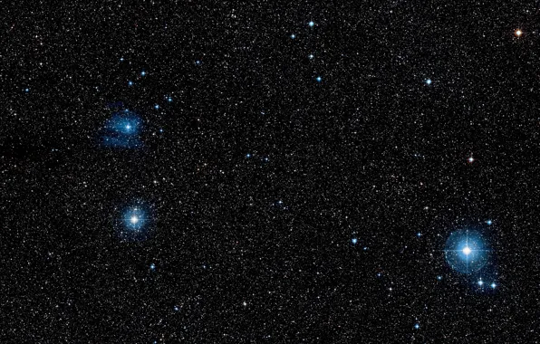 Картинка Nova, Wide Field View, Digitized Sky Survey 2, Constellation Puppis, V445 Puppis