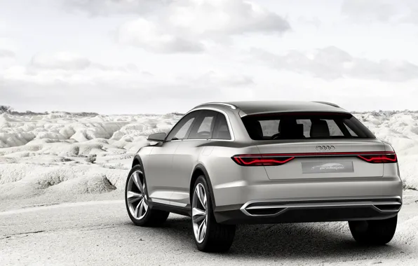 Картинка Concept, Audi, сзади, Allroad, универсал, 2015, Prologue