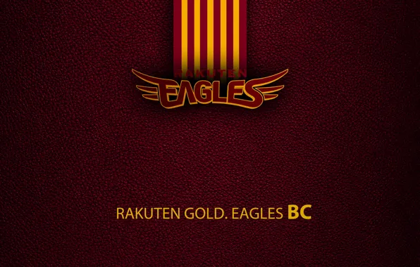 Картинка wallpaper, sport, logo, baseball, Tohoku Rakuten Golden Eagles