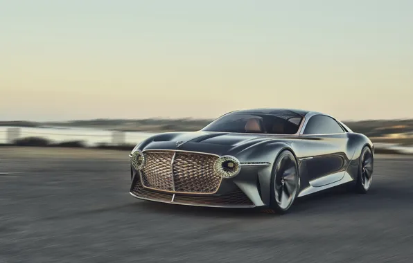 Картинка побережье, купе, Bentley, concept car, 2019, EXP 100 GT