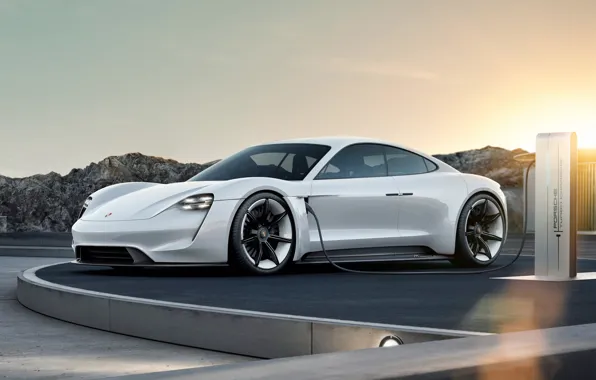 Картинка Concept, Porsche, Mission E