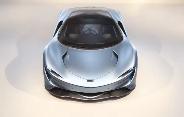 Картинка McLaren, вид спереди, гиперкар, 2019, Speedtail