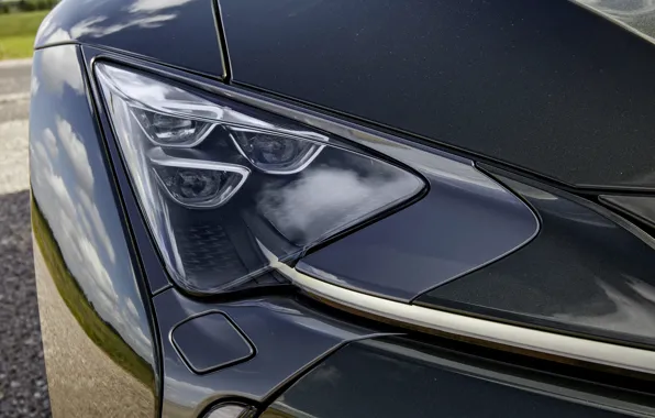 Картинка фара, Lexus, перед, кабриолет, 2021, LC 500 Convertible