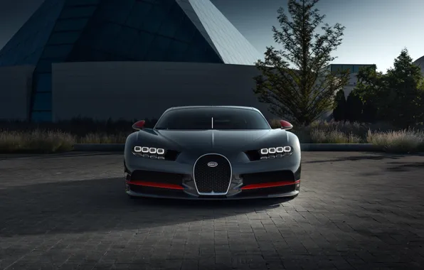 Картинка Bugatti, суперкар, гиперкар, CGI, Chiron, 2019