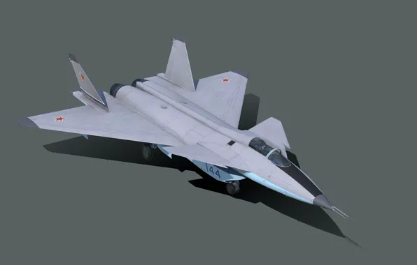 Картинка СССР, ОКБ МиГ, Экспериментальный самолёт, МиГ-1.44, Тим Самедов