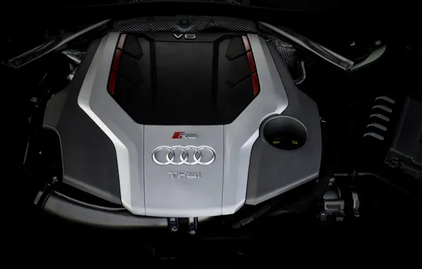 Картинка Audi, двигатель, TFSI, RS 5, 2020, V6 Biturbo, 450 л.с., RS5 Sportback