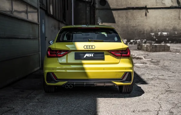 Картинка Audi, вид сзади, хэтчбек, ABT, Audi A1, 2019