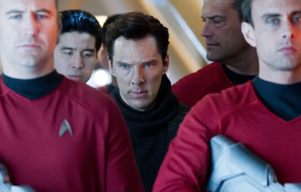 Картинка солдаты, Star Trek, Benedict Cumberbatch, заключённый, Star Trek Into Darkness
