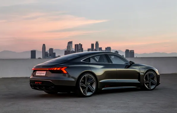 Картинка крыша, Audi, купе, 2018, e-tron GT Concept, четырёхдверное