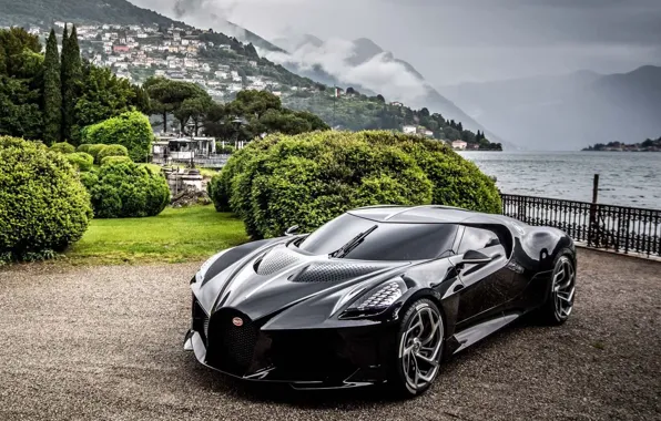 Картинка Bugatti, Noire, La Voiture