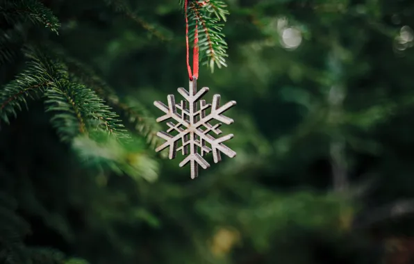 Картинка украшения, елка, Рождество, Новый год, new year, Christmas, снежинка, decoration, snowflake