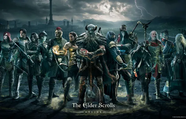 Картинка Древние Свитки, The Elder Scrolls Online, Nord, tes online, Altmer, The Elder Scrolls Online - …