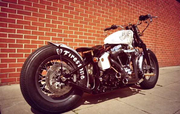 Картинка Bike, Harley-Davidson, Custom