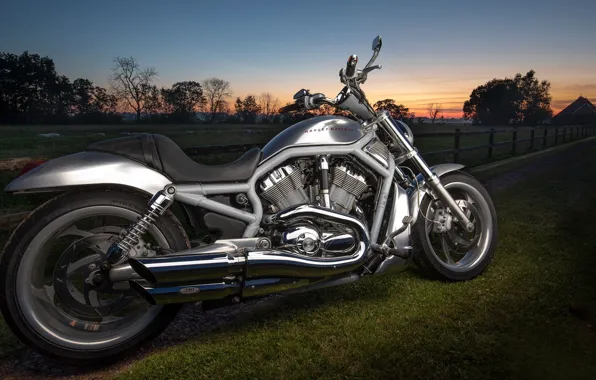 Картинка мотоцикл, Harley-Davidson, Harley-Davidson V-Rod, Harley-Davidson VRSC