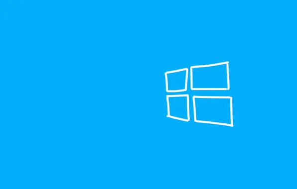 Картинка логотип, окно, Windows, квадрат