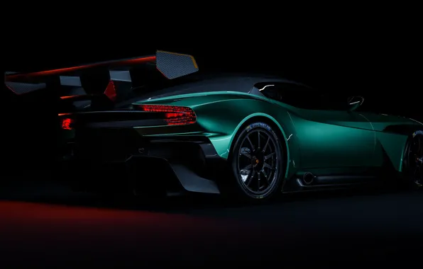 Картинка Aston Martin, Авто, Зеленый, Машина, Рендеринг, Concept Art, Спорткар, Vulcan, Aston Martin Vulcan, Transport & …