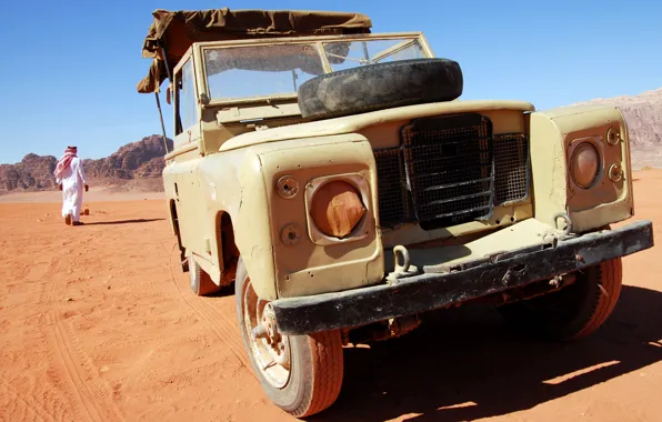Картинка metal, desert, jeep