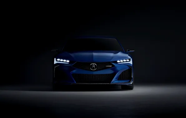 Картинка вид спереди, Acura, 2019, Type S Concept