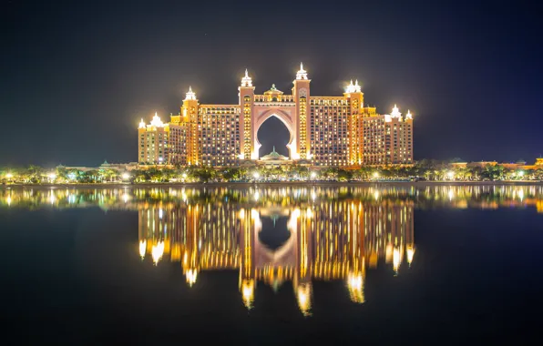 Картинка Atlantis, Dubai, reflections