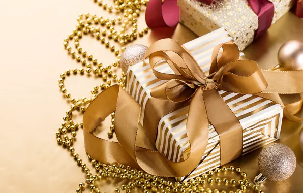 Картинка украшения, Новый Год, Рождество, подарки, Christmas, wood, New Year, decoration, gift box, Merry