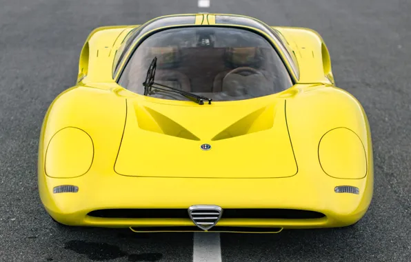 Картинка concept, концепт, 1969, Альфа Ромео, Pininfarina, sports car, спортивный автомобиль, Alfa Romeo 33/2 Coupe Speciale, …
