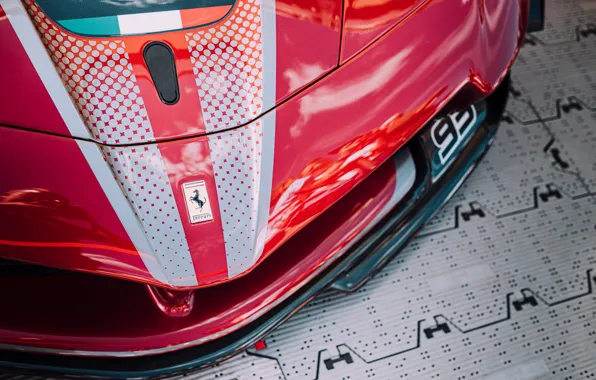 Картинка Red, Super Car, Ferrari FXXK Evo