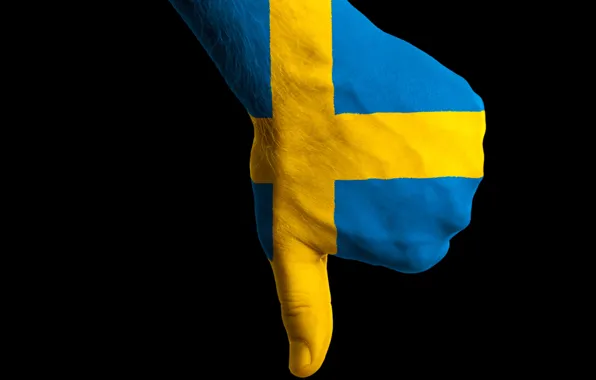 Картинка чёрный, волосы, рука, флаг, палец, швеция, бодиарт, fon, hair, flag, hand, sweden, finger, bodyart, отстой