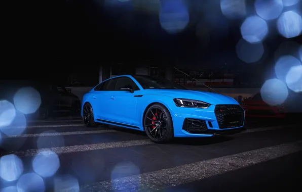 Картинка Audi, Blue, RS5, Black, VAG