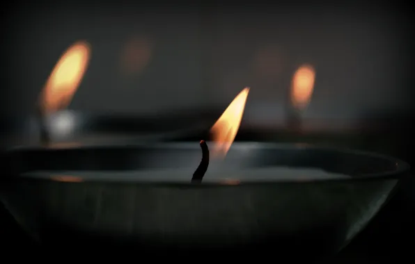 Картинка фон, огонь, свеча
