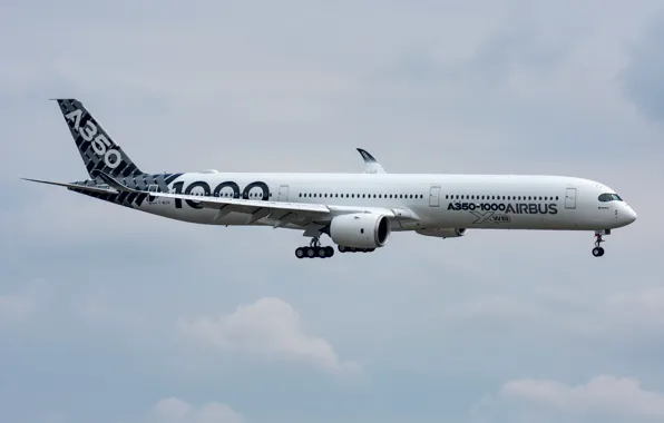 Картинка лайнер, Airbus, A350-1000