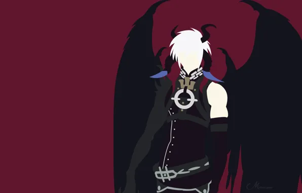 Картинка демон, парень, Shingeki no Bahamut Virgin Soul, Азазель, Ярость Бахамута невинная душа