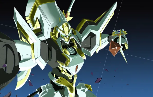 Картинка космос, Робот, Mobile Suit Gundam